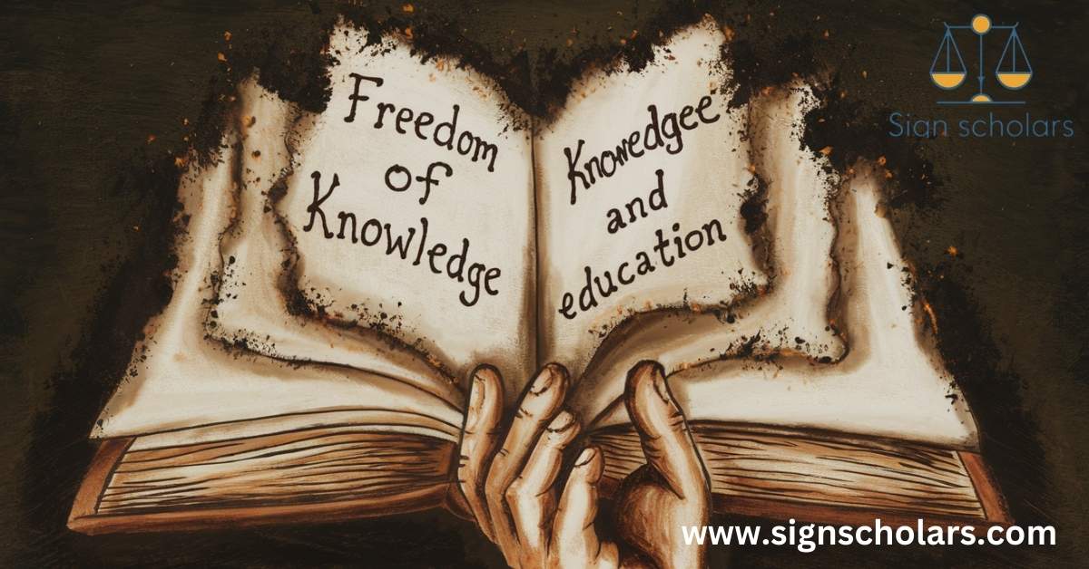 Open Book: Freedom of Knowledge and Education