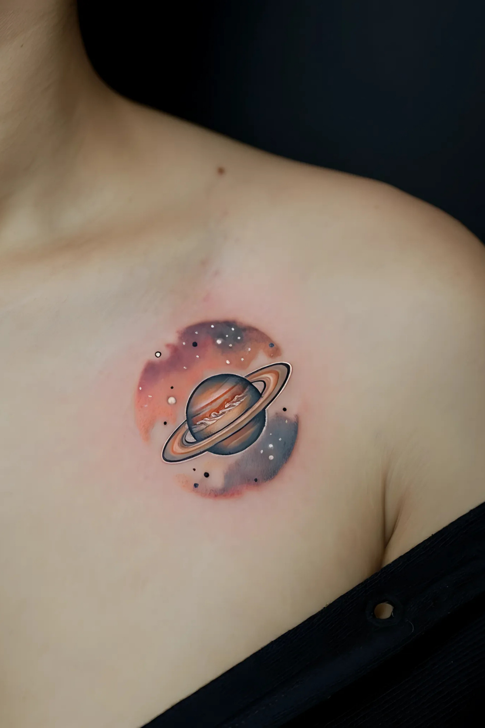 Cosmic Jupiter Tattoo