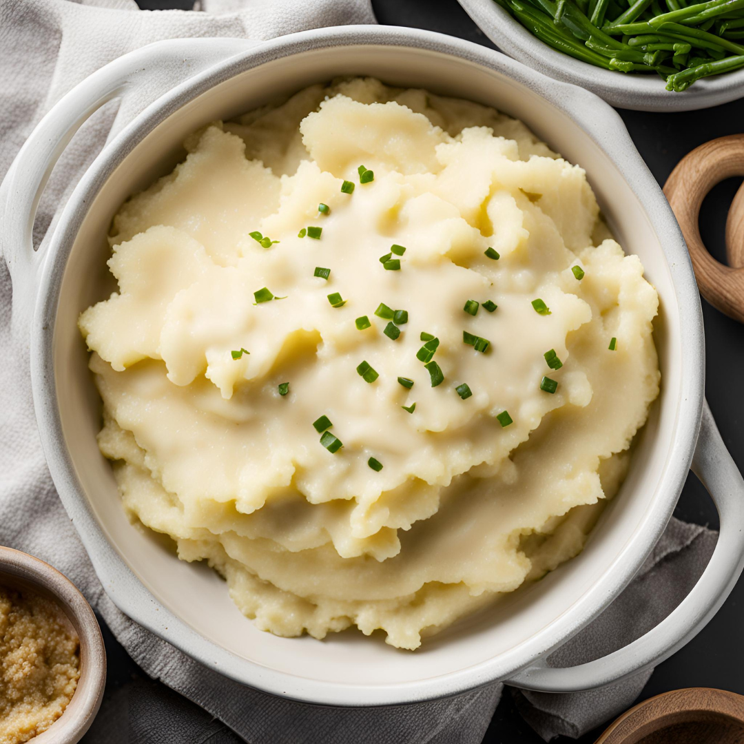 Instant Mashed Potatoes with Gravy Mix 