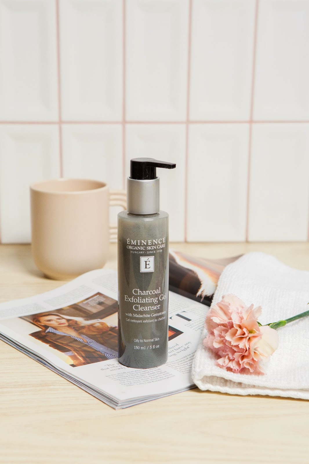 Hero Image of Eminence Organics Charcoal Exfoliating Gel Cleanser