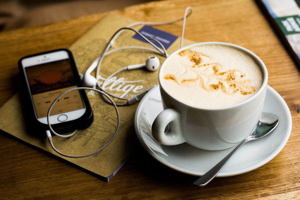 what is a podcast iphone coffee