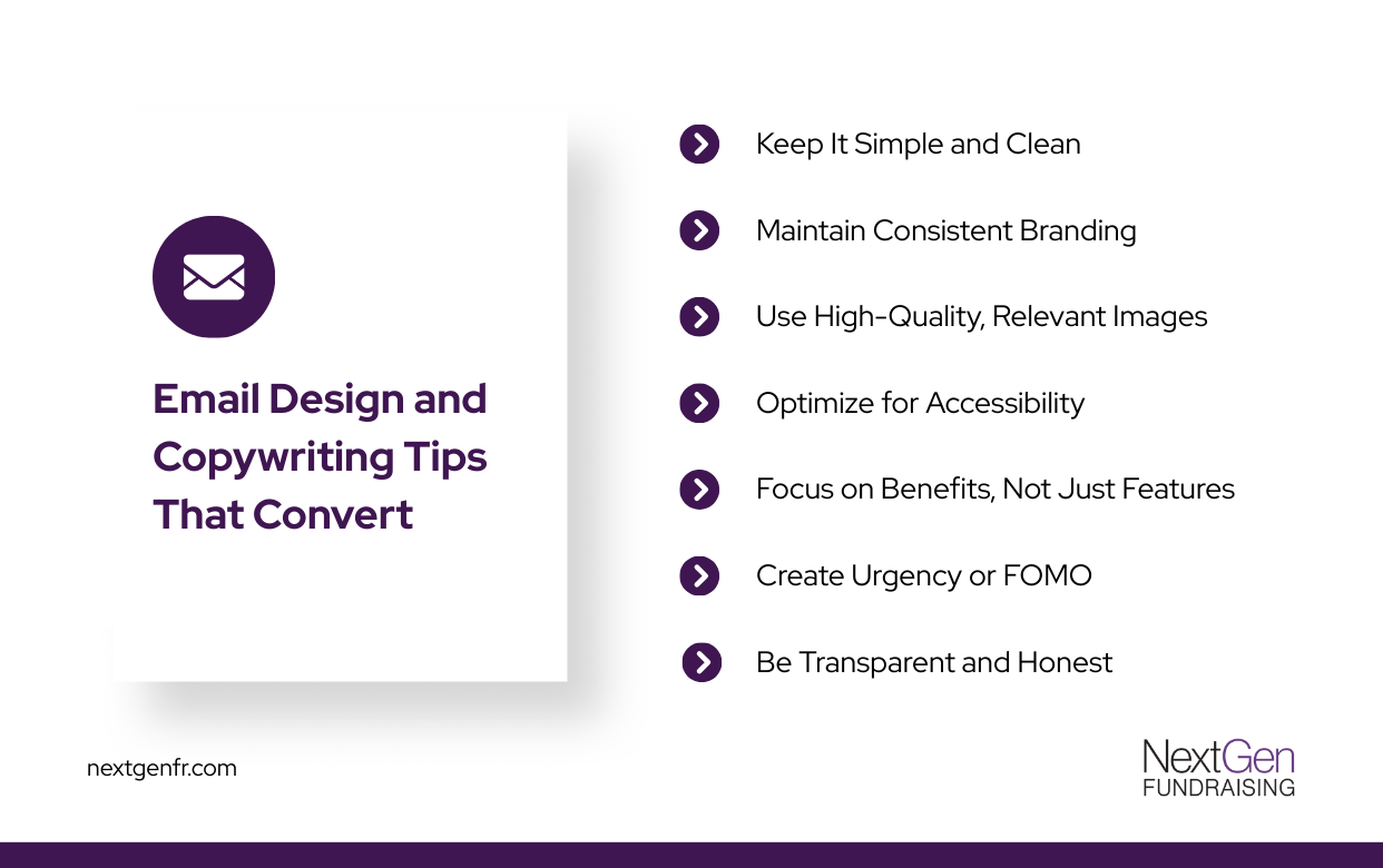 Email copywriting tips for nonprofits