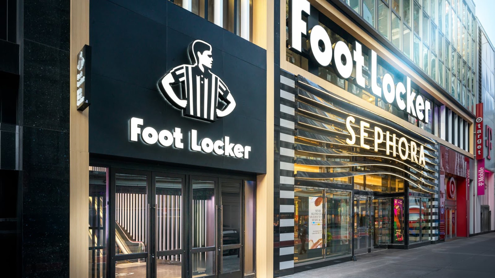 Foot Locker store location on 34th street in New York City.