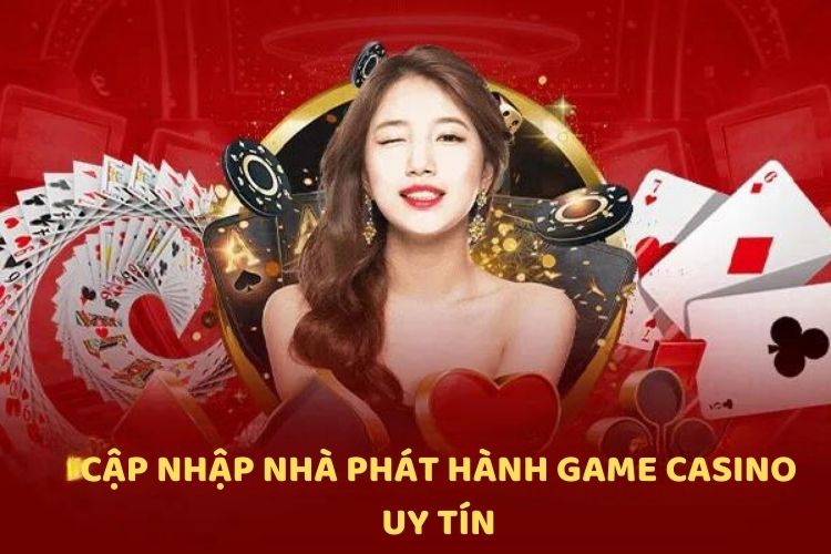 Cập nhập các nhà phát hành game Casino uy tín tại CWIN