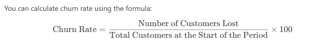 saas churn rate 2025 formula to calculate