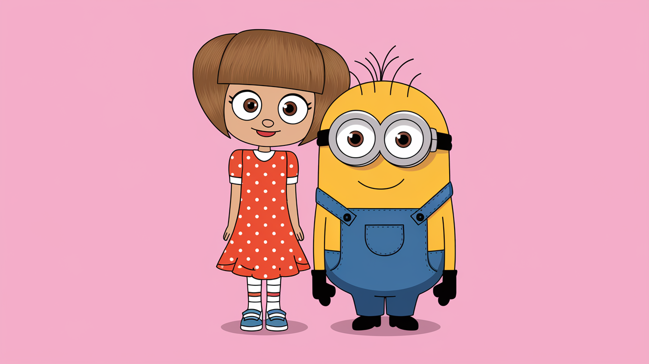 DeviantArt Ruby Dress Minions Meets Max and Ruby