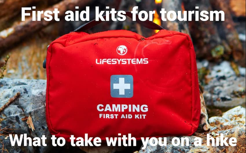 First aid kits for tourism