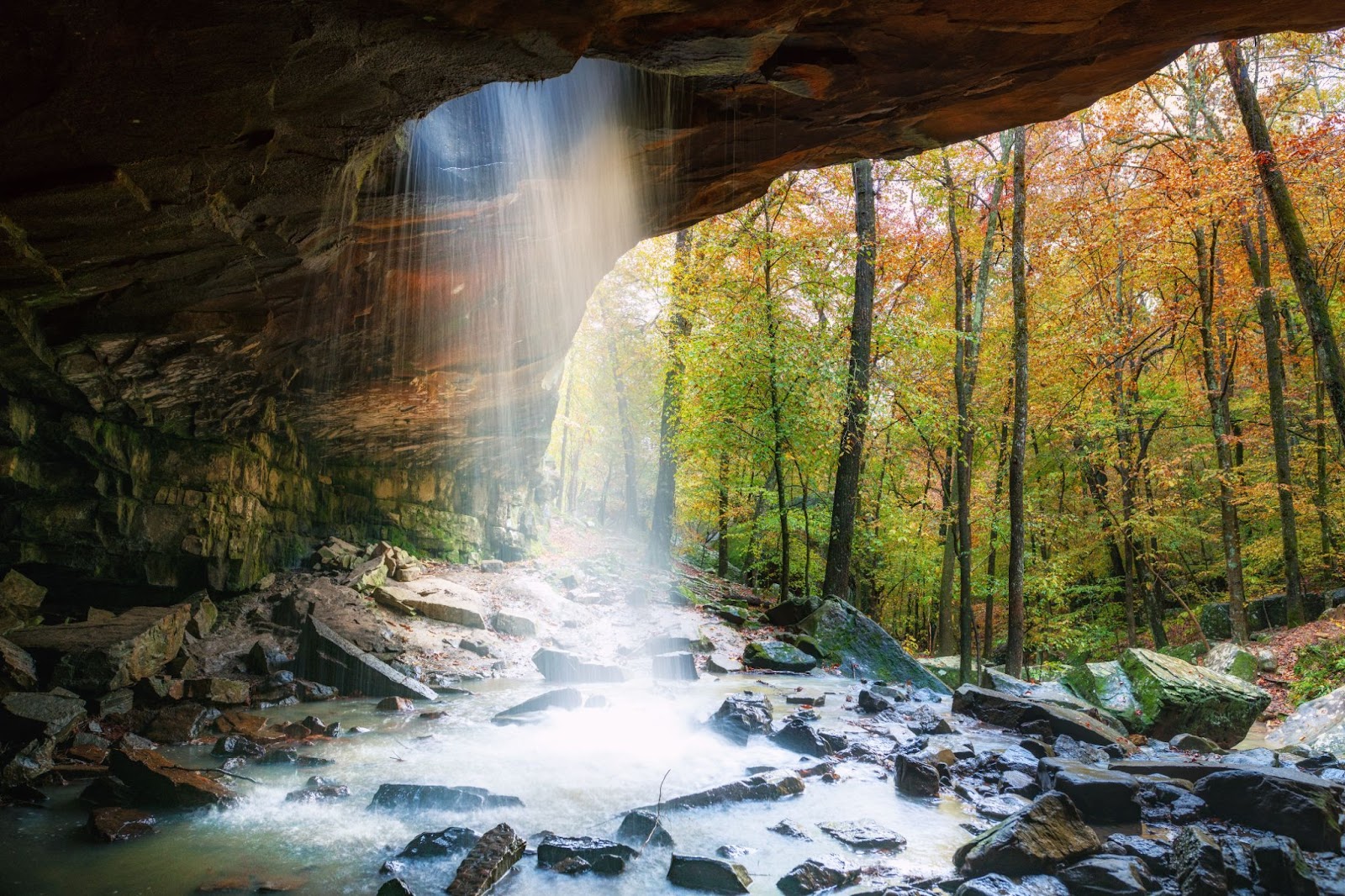 waterfall hole appalachia