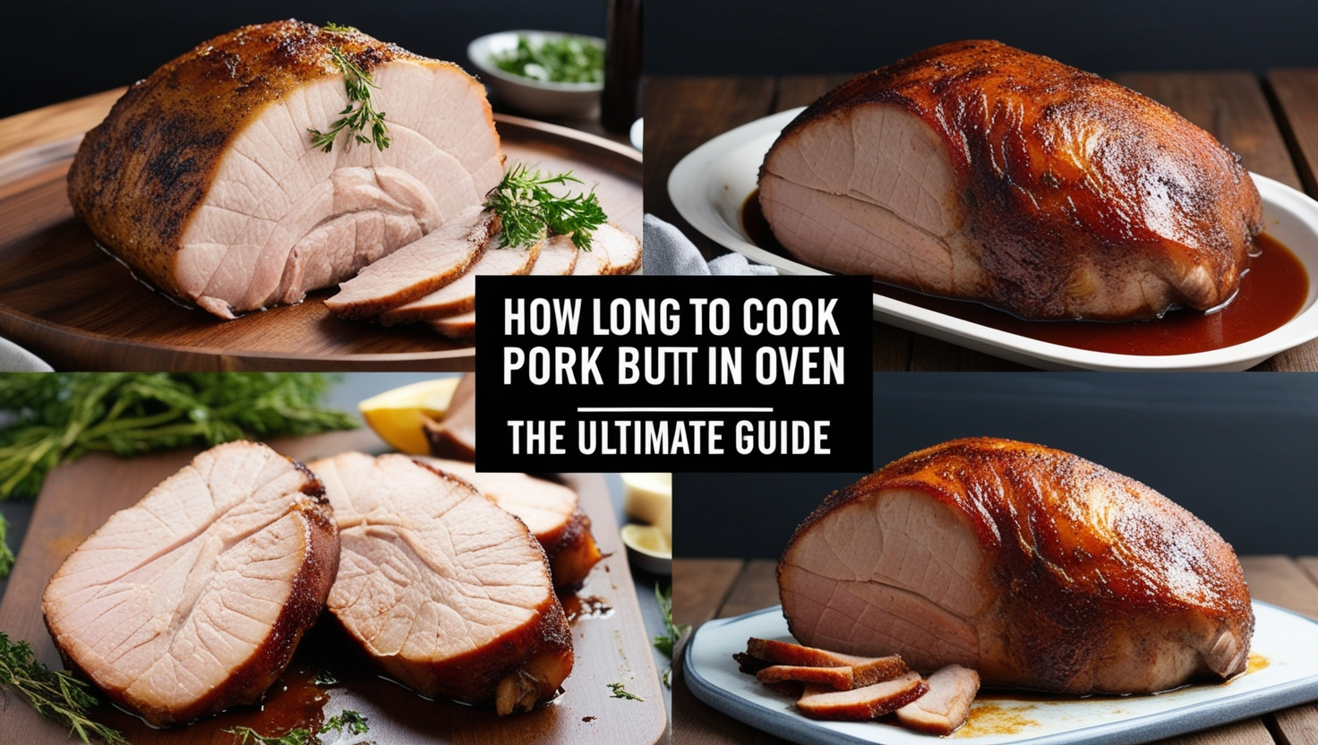 How Long to Cook Pork Butt in Oven