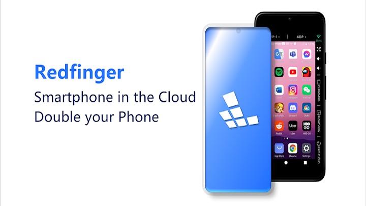 Download and launch Redfinger app