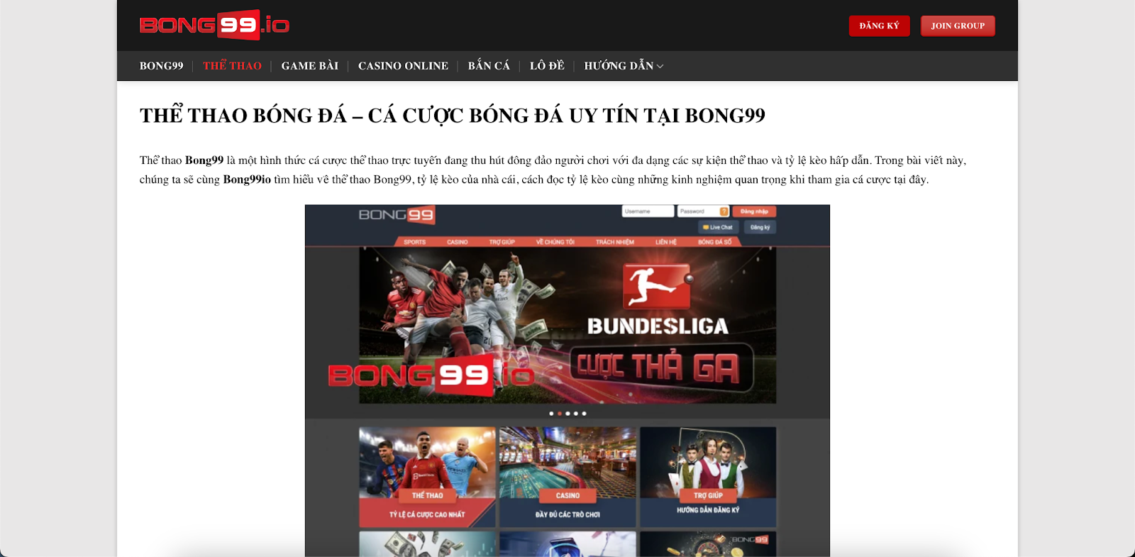 Cá Cược Bóng Đá