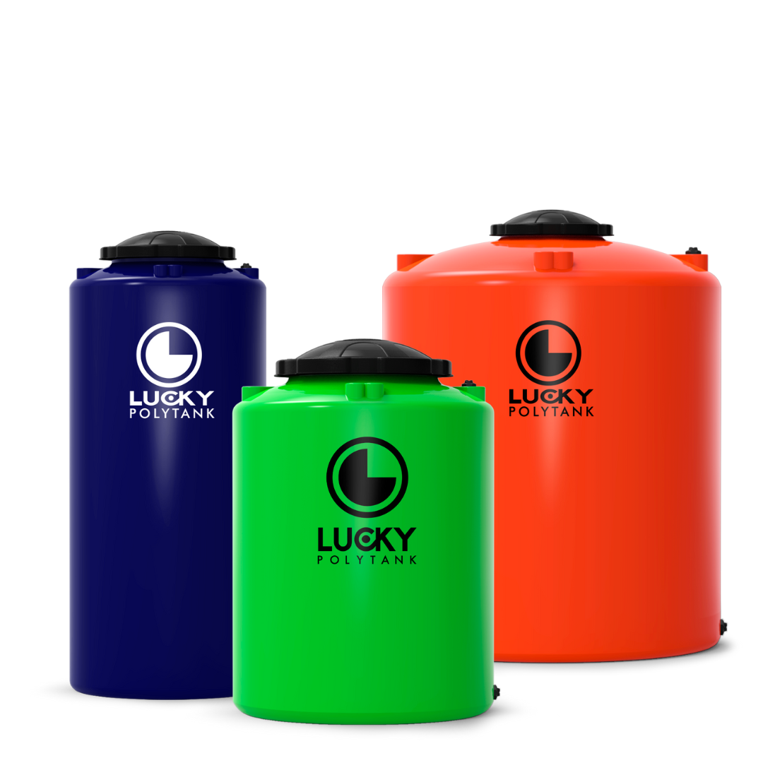 Tangki air standar Lucky Polytank