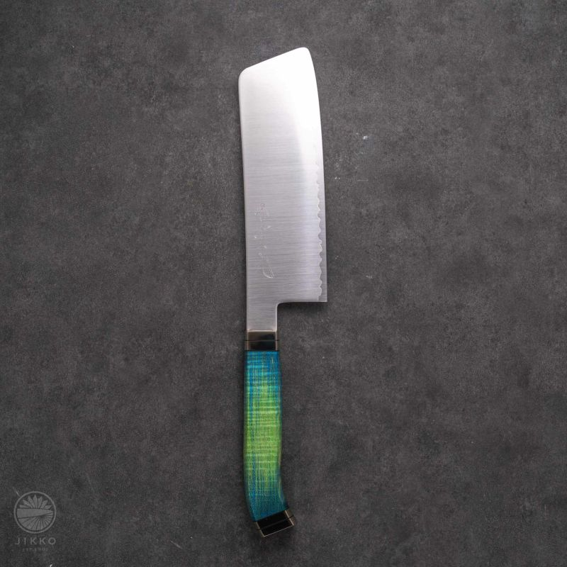 JIKKO Umeda Nakiri (Vegetable Knife) VG10 Starinless steel