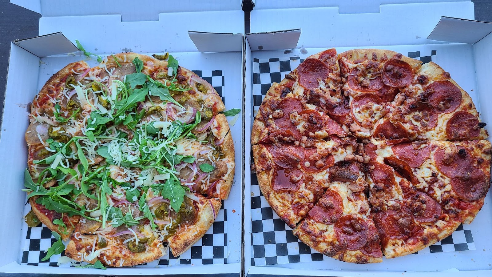 True North and Pazzo Signature Pizzas