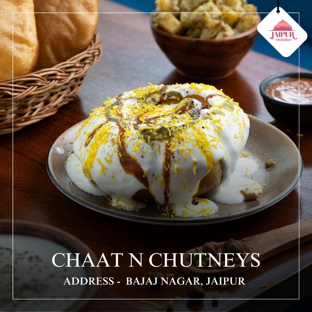 Best Chaat in Jaipur : Chaat in chutneys