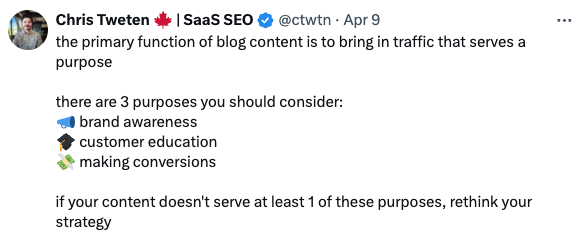 content marketing quotes christ tweten