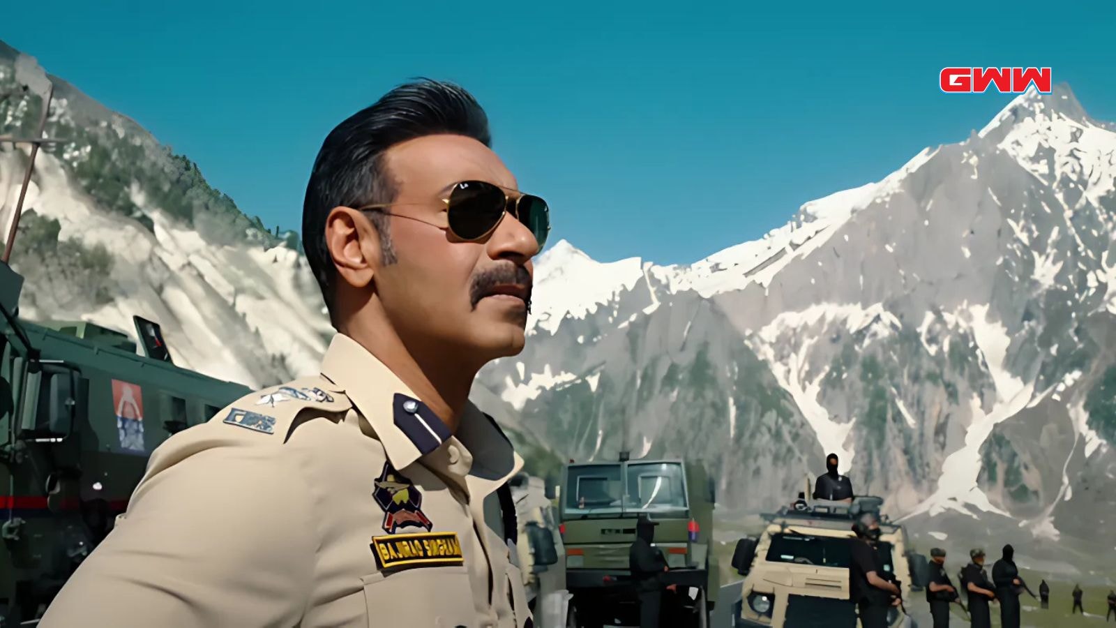 Ajay Devgn as Bajirao Singham in Singham Again