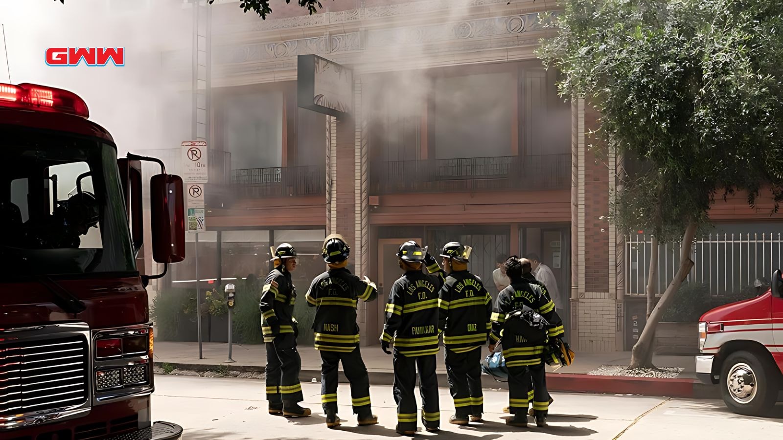 9-1-1 Season 8 Spoilers: The team looking at the burned building