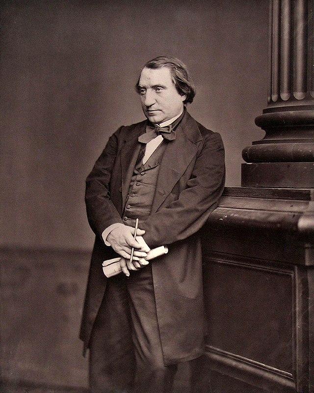  Retrrato de Ernest Renan. Antoine Samuel Adam-Salomon
