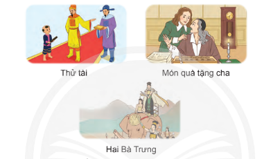 Em đã đọc, đã nghe những câu chuyện nào ca ngợi lòng dũng cảm hoặc trí thông minh của con người?