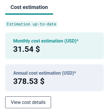 cost estimation