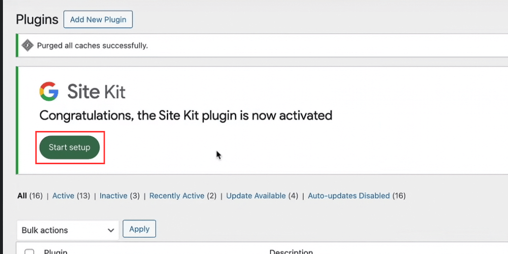 google analytics setup