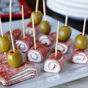 Salami Cream Cheese Bites 5