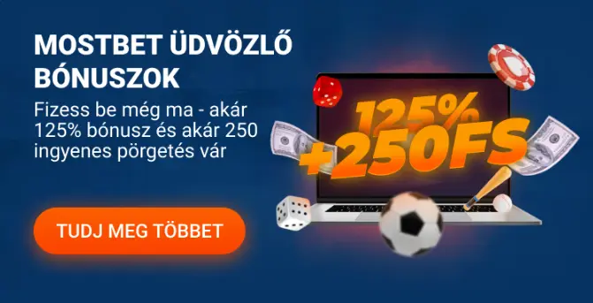 Mostbet bónusz