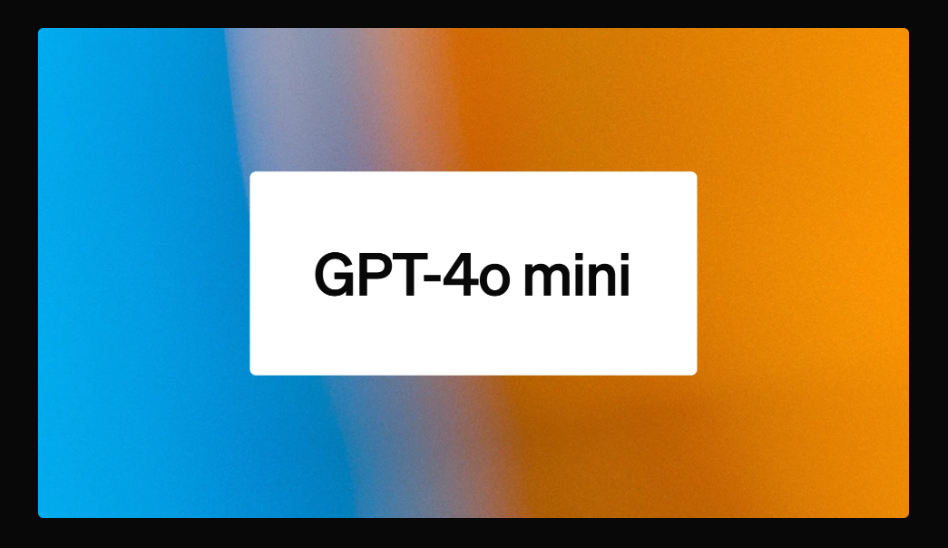 GPT-4o mini公式