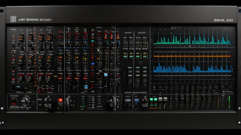 review art 442 400 series dual 15 band equalizer​