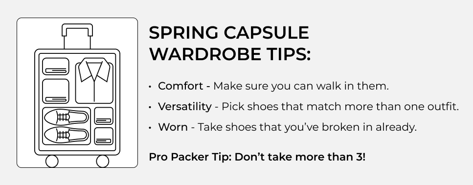 Spring capsule wardrobe tips