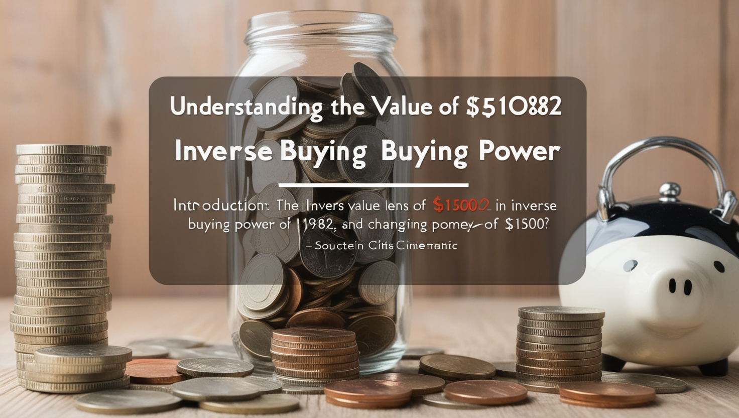 $1500 in 1982 Inverse Buying Power