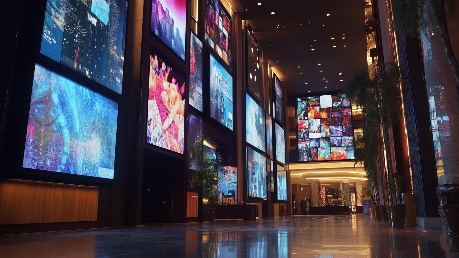 movie theatre digital signage