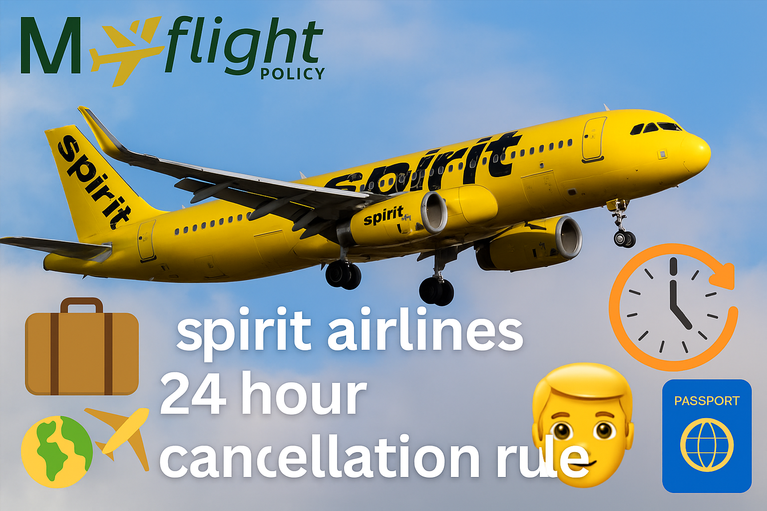 Spirit Airlines 24 Hour Cancellation Rule