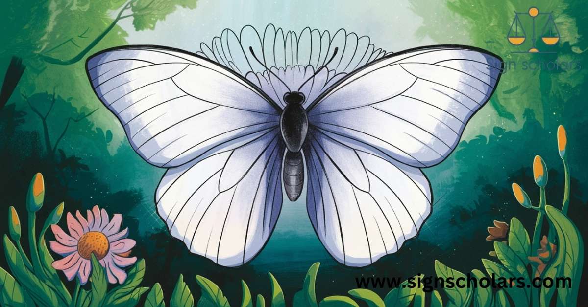 White Butterflies in Art and Literature