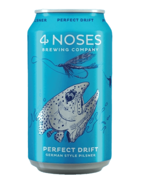 4 Noses Brewing Company Perfect Drift beer can