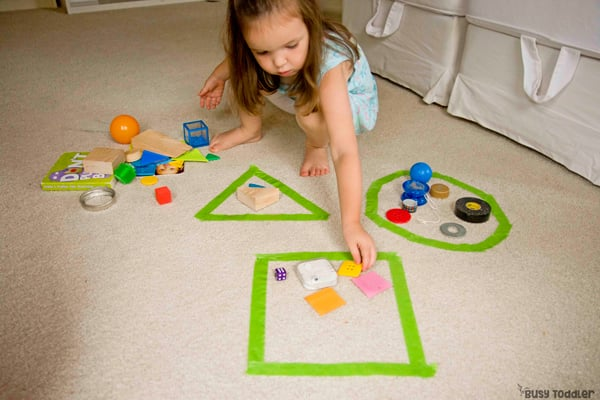 How to Teach Shapes to Kids with Engaging Games - Shape Sorting Games