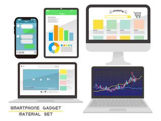 パソコンやスマホなどのベクターイラスト素材まとめ／デバイス／ガジェット