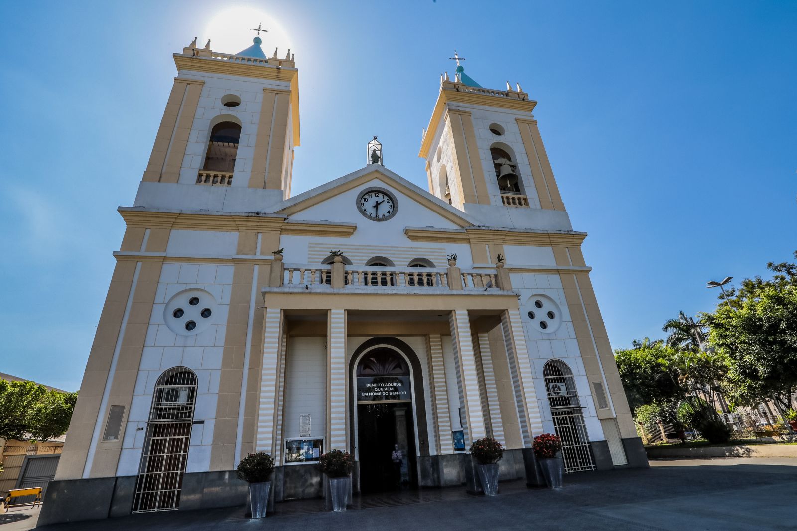 A Catedral Sagrado Coração de Jesus está entre os pontos a serem visitados