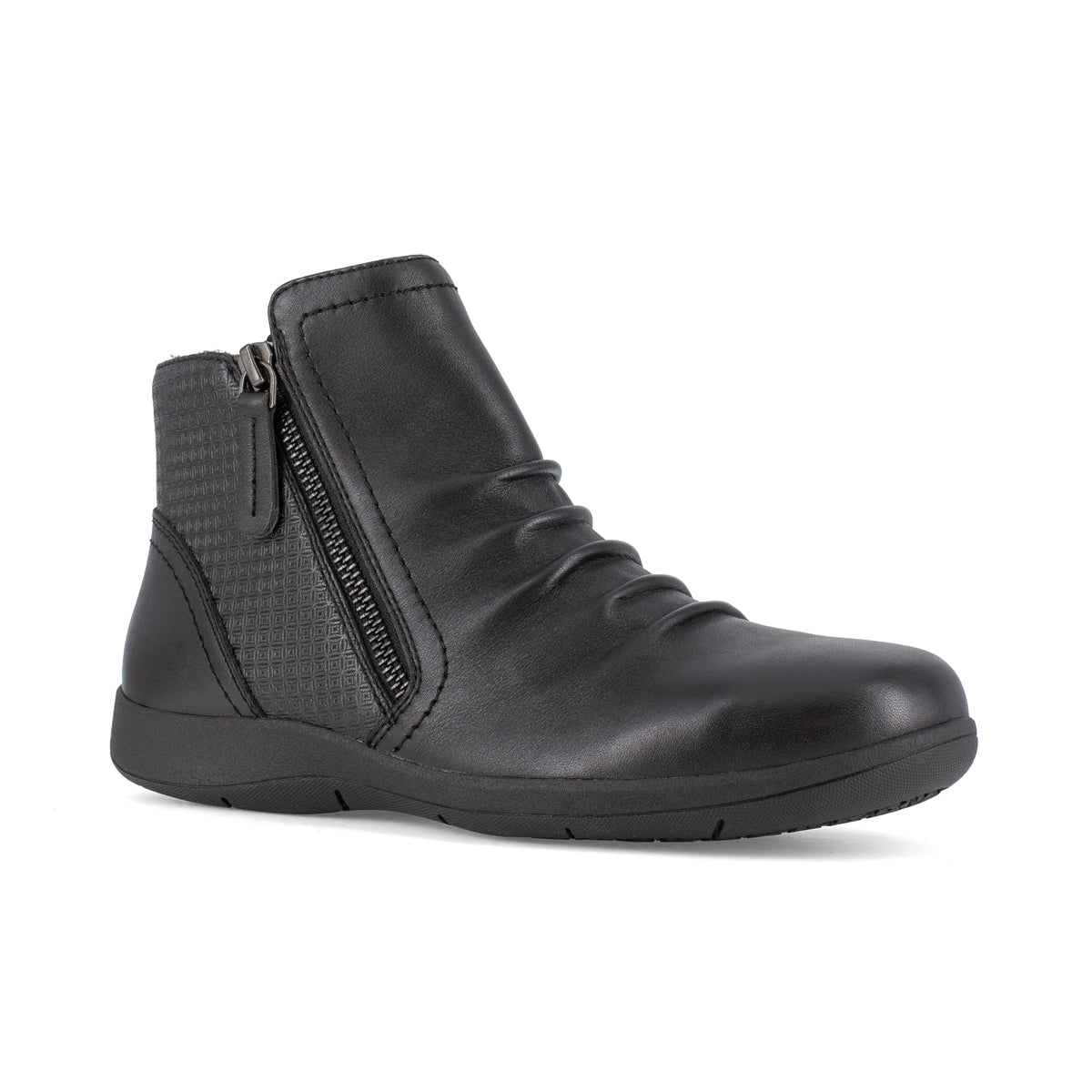 Women's Daisey Alloy Toe Slip Resistant Ruched Work Boot