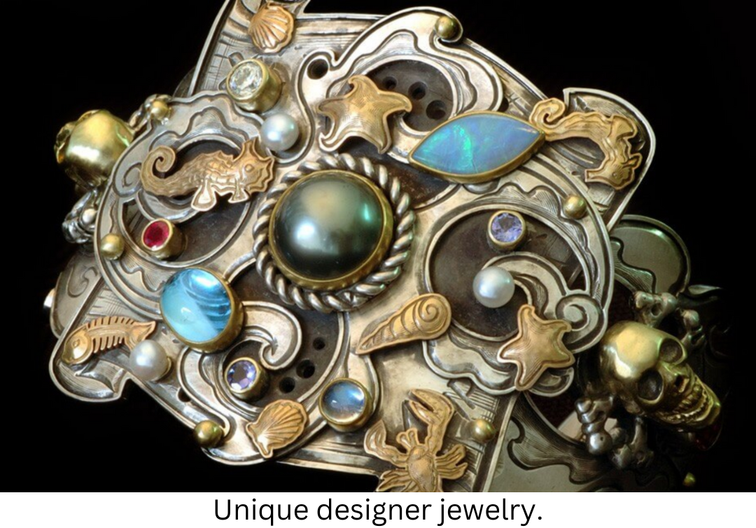 Unique designer jewelry.