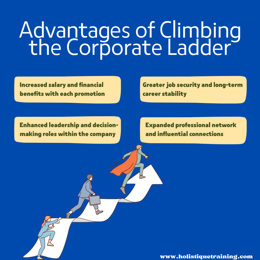 Advantages of Climbing the Corporate Ladder