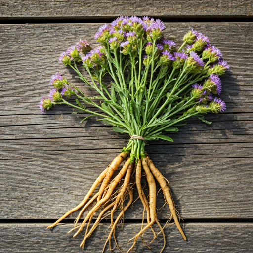 Harvesting and Using Silver-weed Flowers