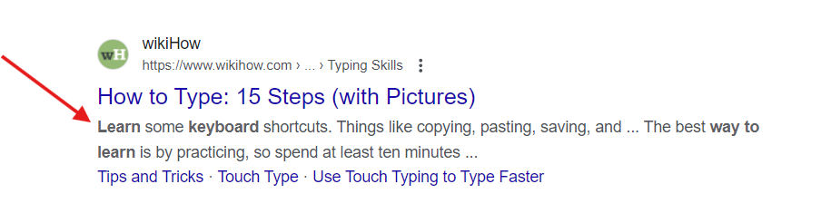Meta description with a CTA