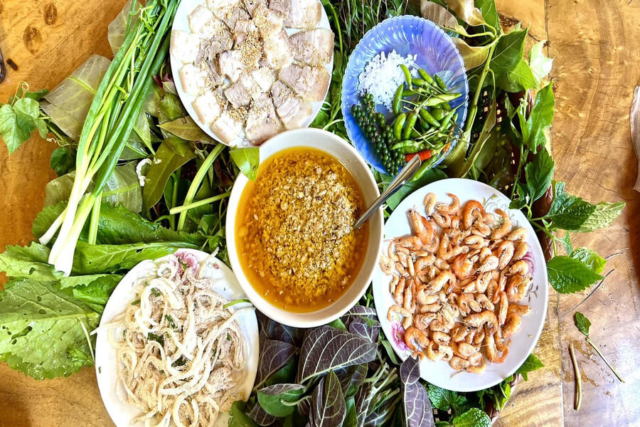 Kon Tum leaf salad was also voted as one of the 10 Vietnamese dishes that achieved the culinary quintessence of Asia. Source: VietnamNet 