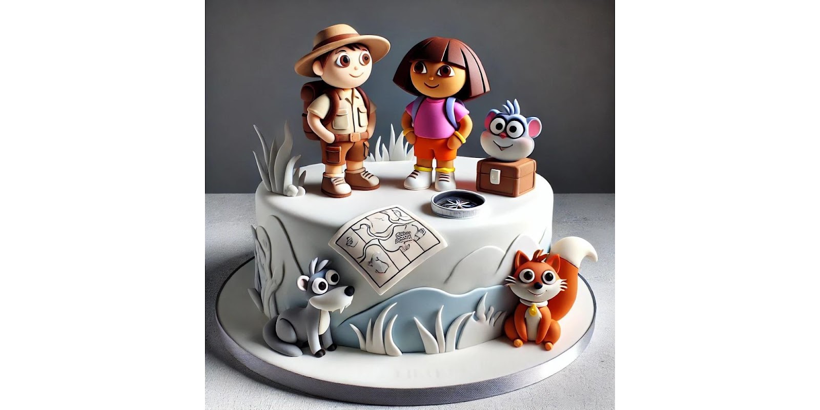 Fondant Dora the Explorer Cakes