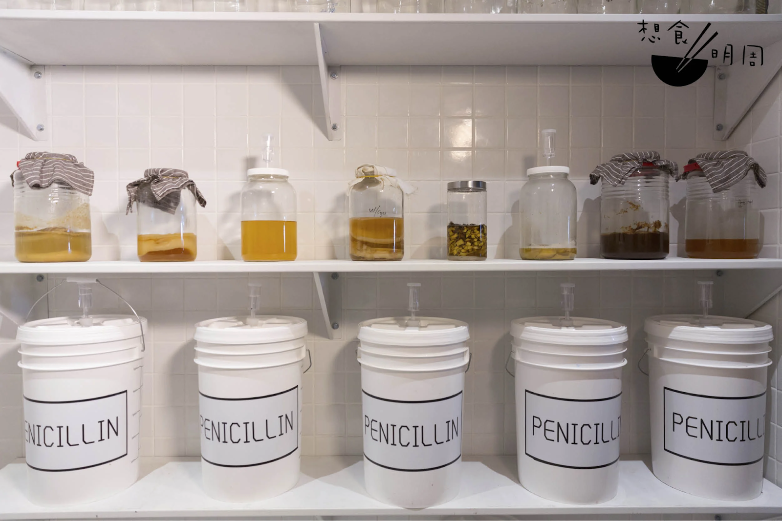 Penicillin酒吧特設發酵室，利用不同發酵方式將各種廚餘轉換成新的酒品, Echo Asia Communications