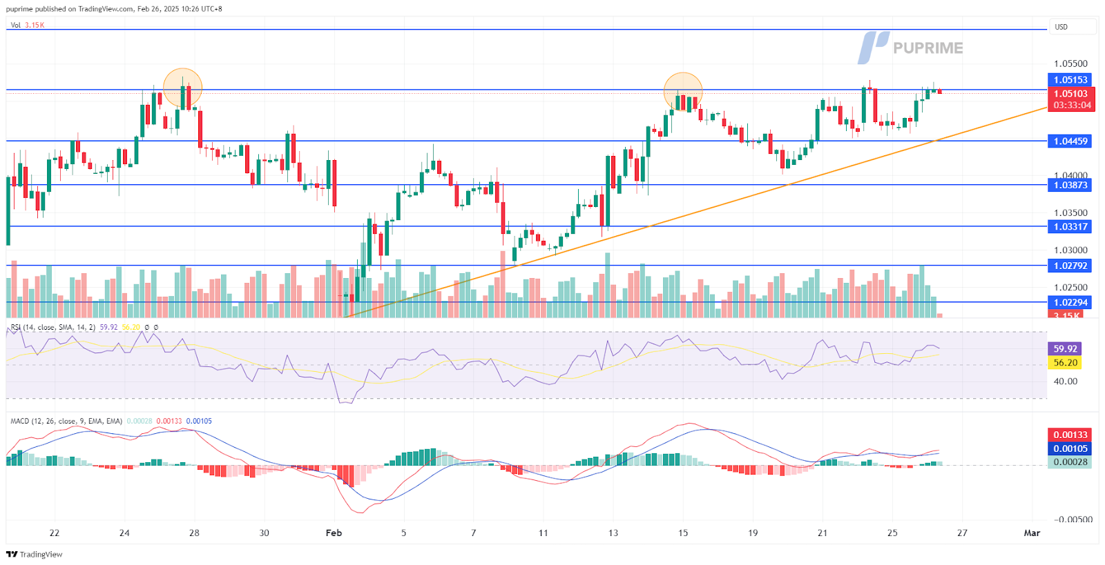 eurusd 26022025