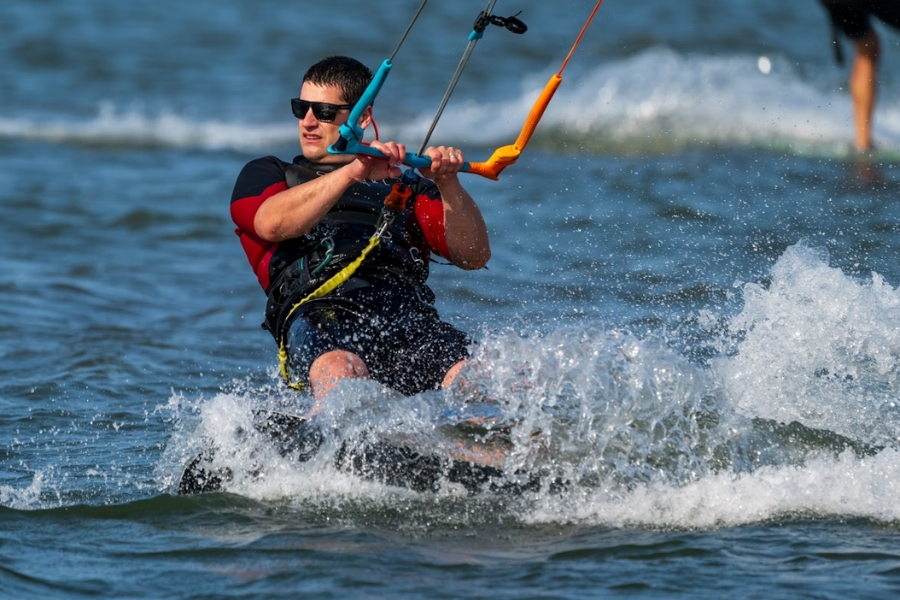 A thrilling kiteboarding excursion on Thailand's gorgeous beaches