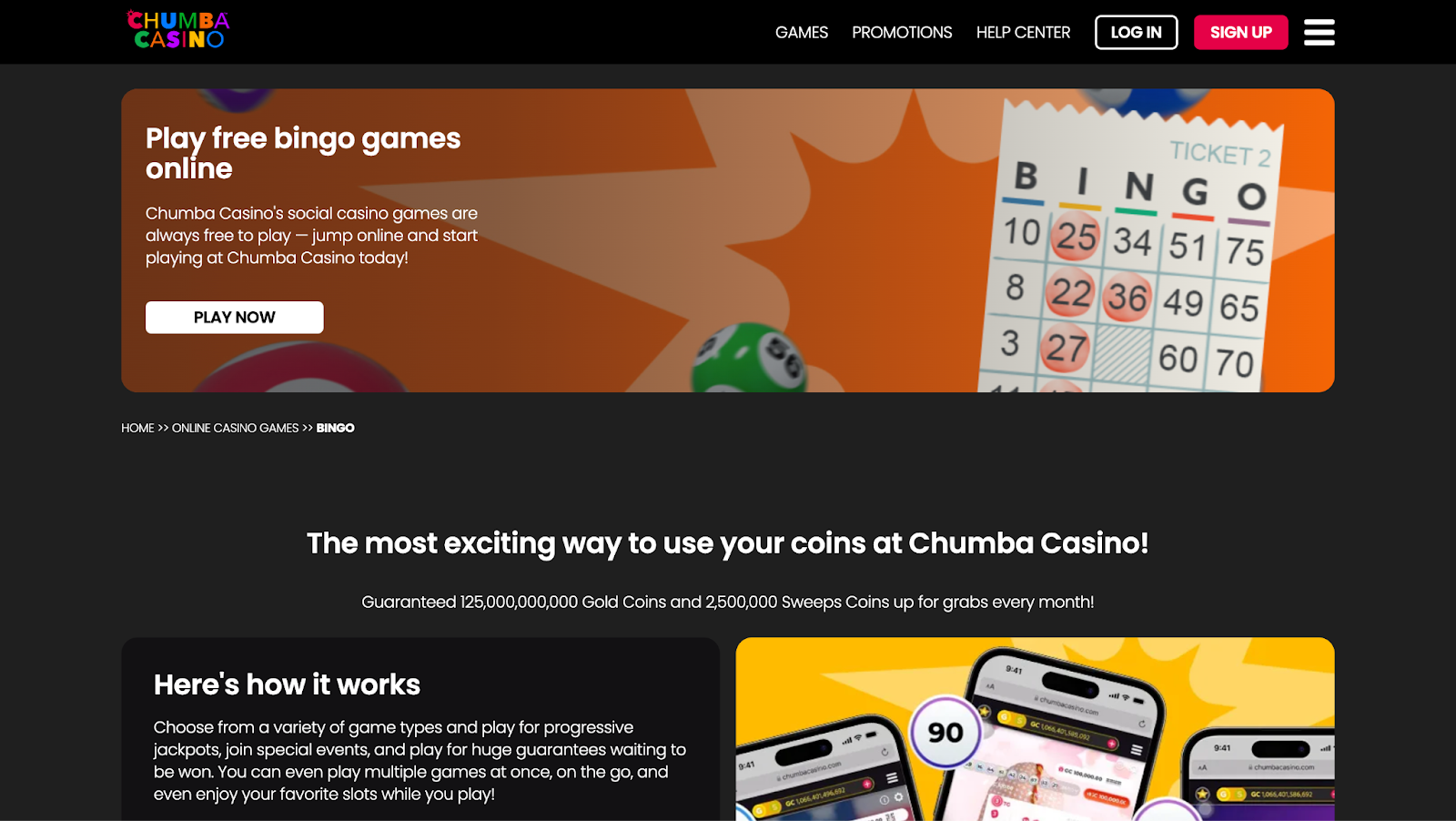 Bingo Chumba Casino Review